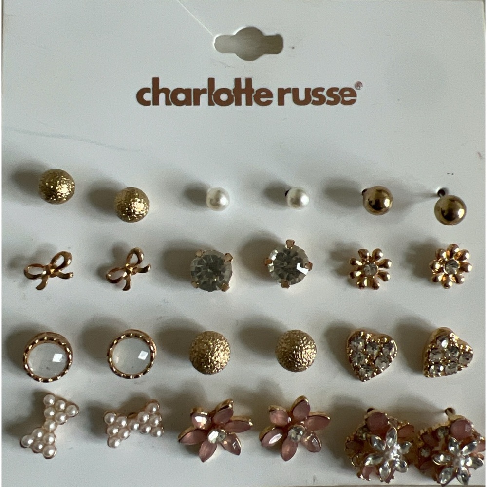 Charlotte Russe Earrings - 12 Pairs